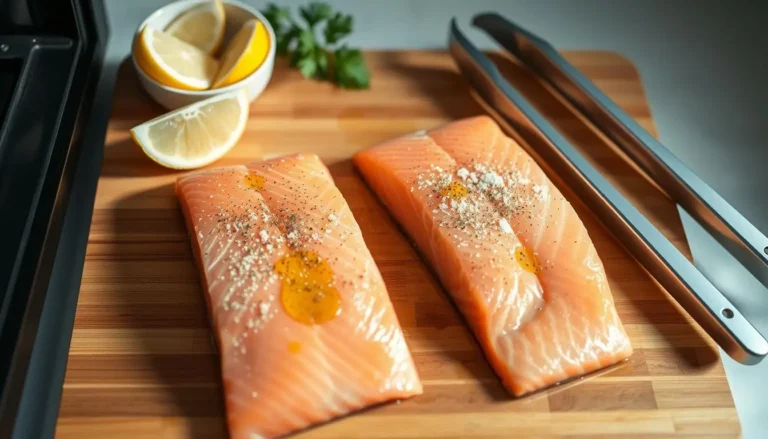 MICROWAVE SALMON FILLETS